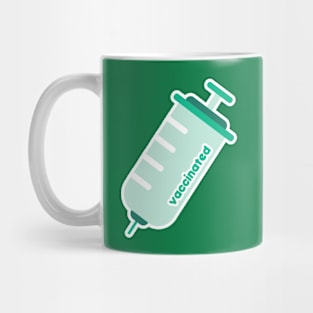 Green Kawaii Vaccine Mug